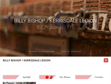 Tablet Screenshot of billybishoplegion.org